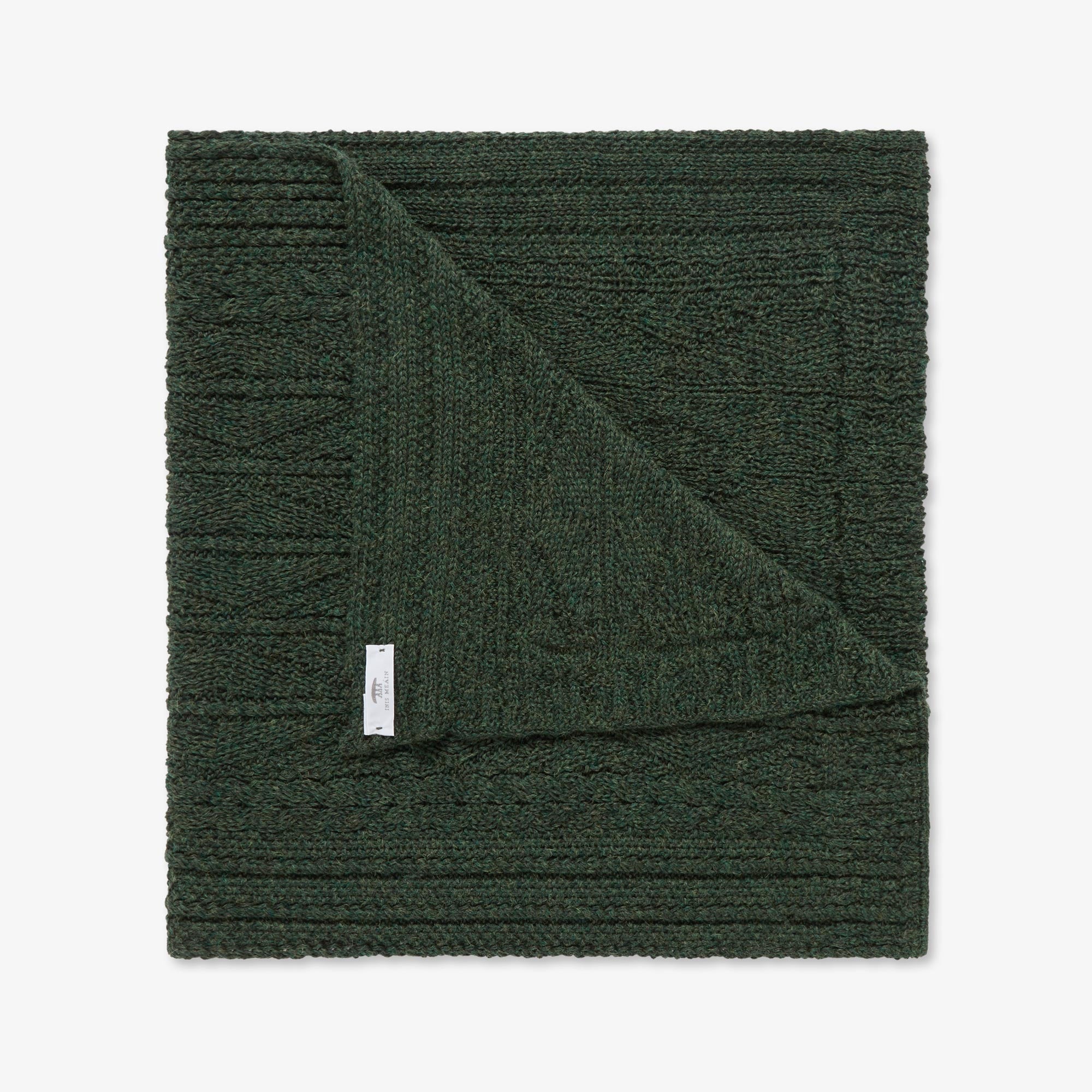 Patented Aran Alpaca Shawl