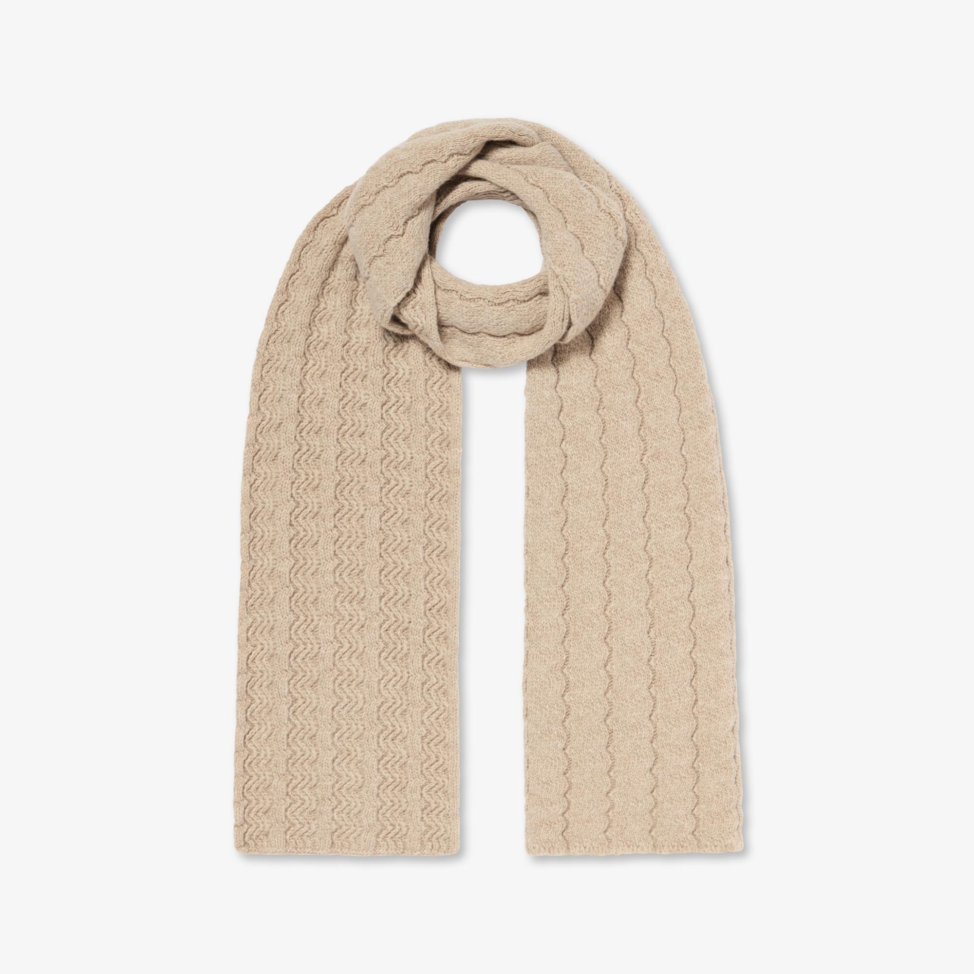 Merino Ridge Scarf