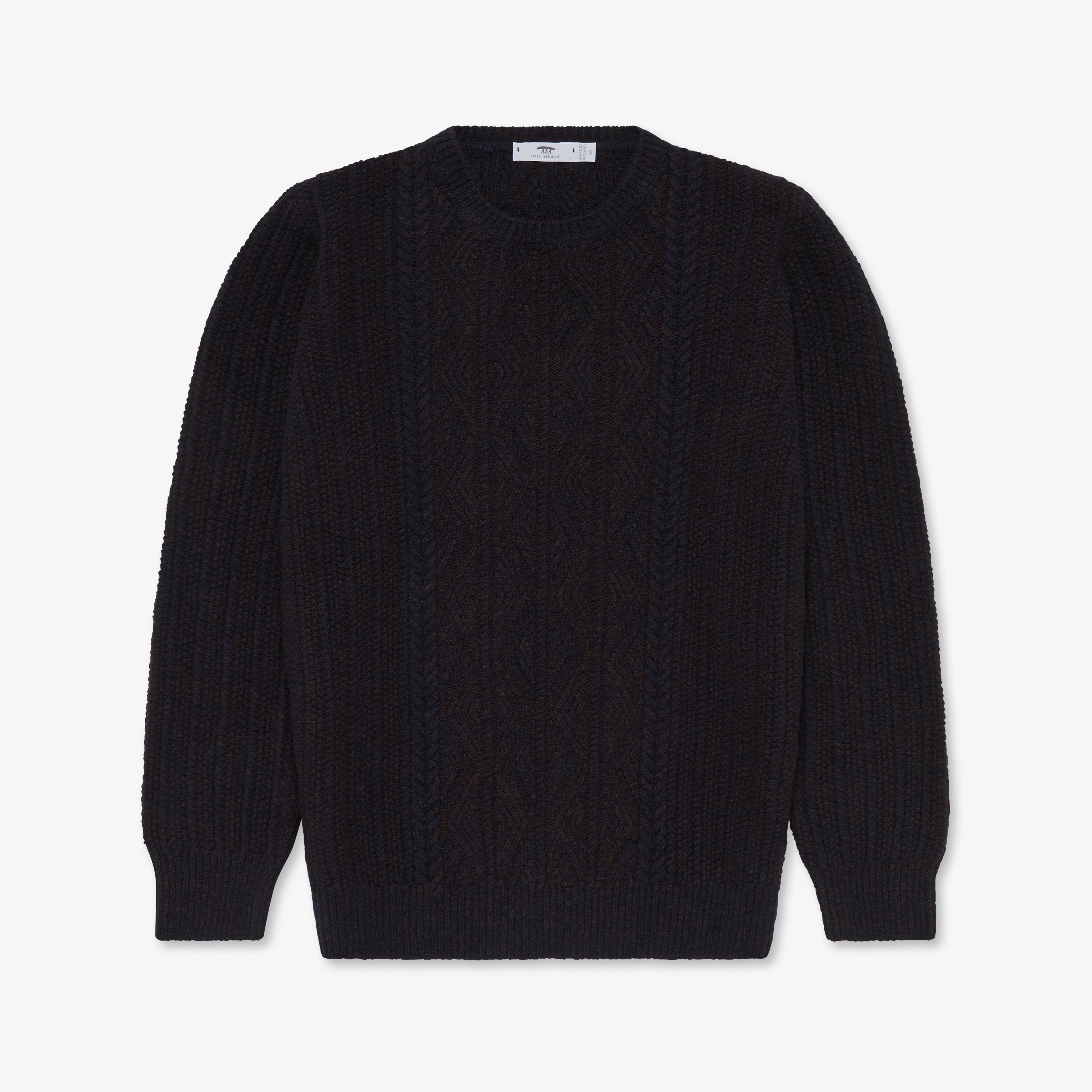 Cashmere Patented Aran Sweater