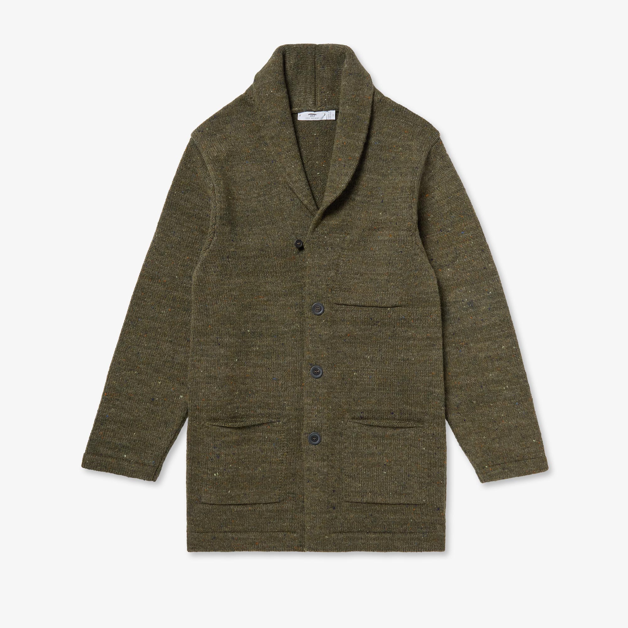 Shawl Collar Cashmere Car Coat