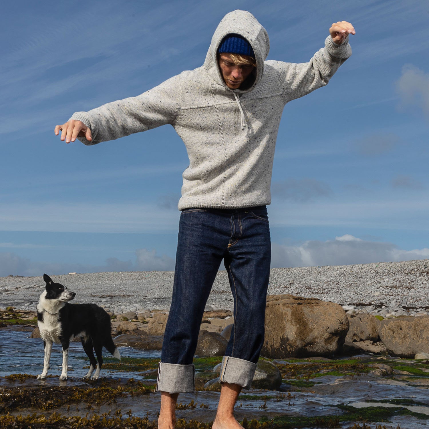 Cashmere Lifeline Hoodie