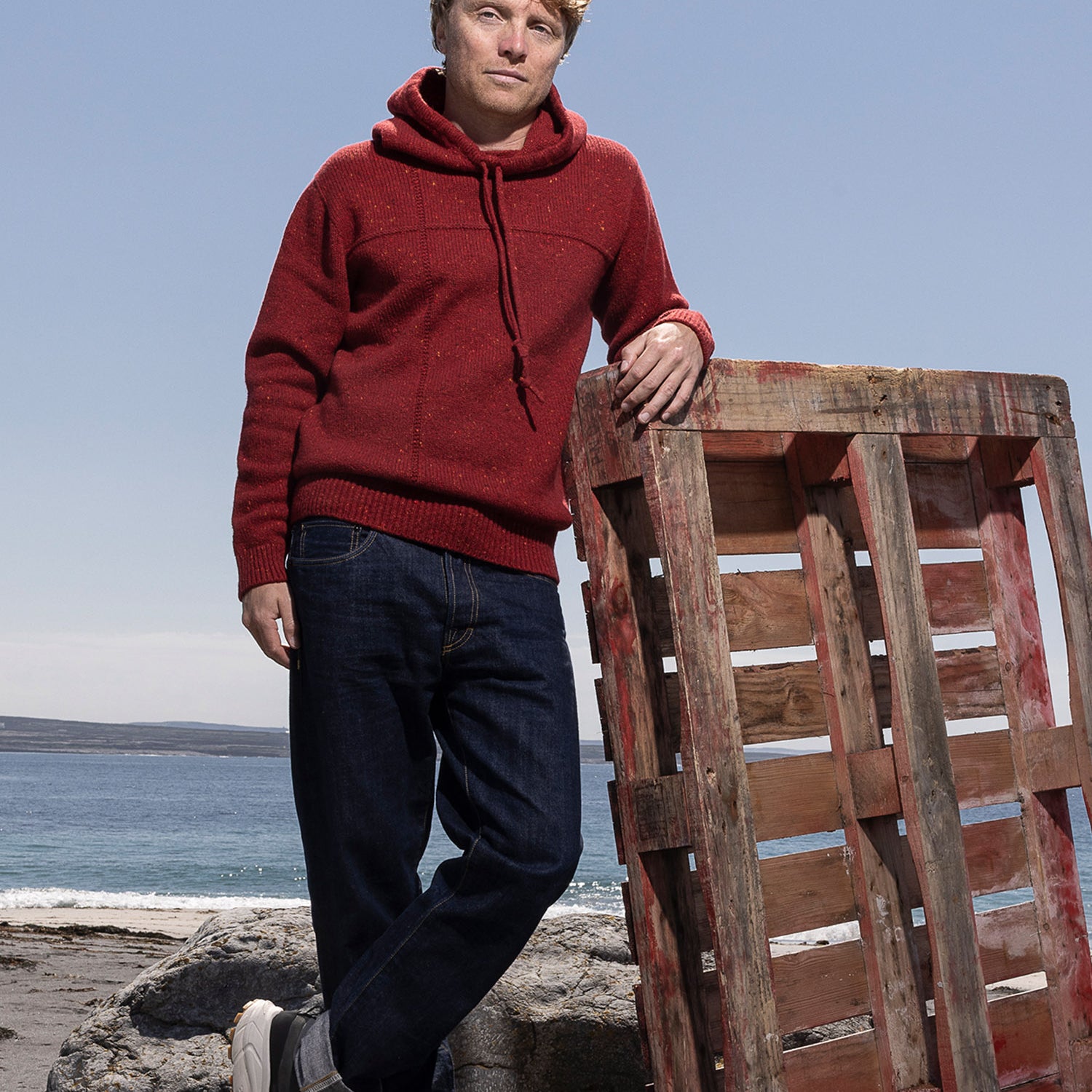 Cashmere Lifeline Hoodie