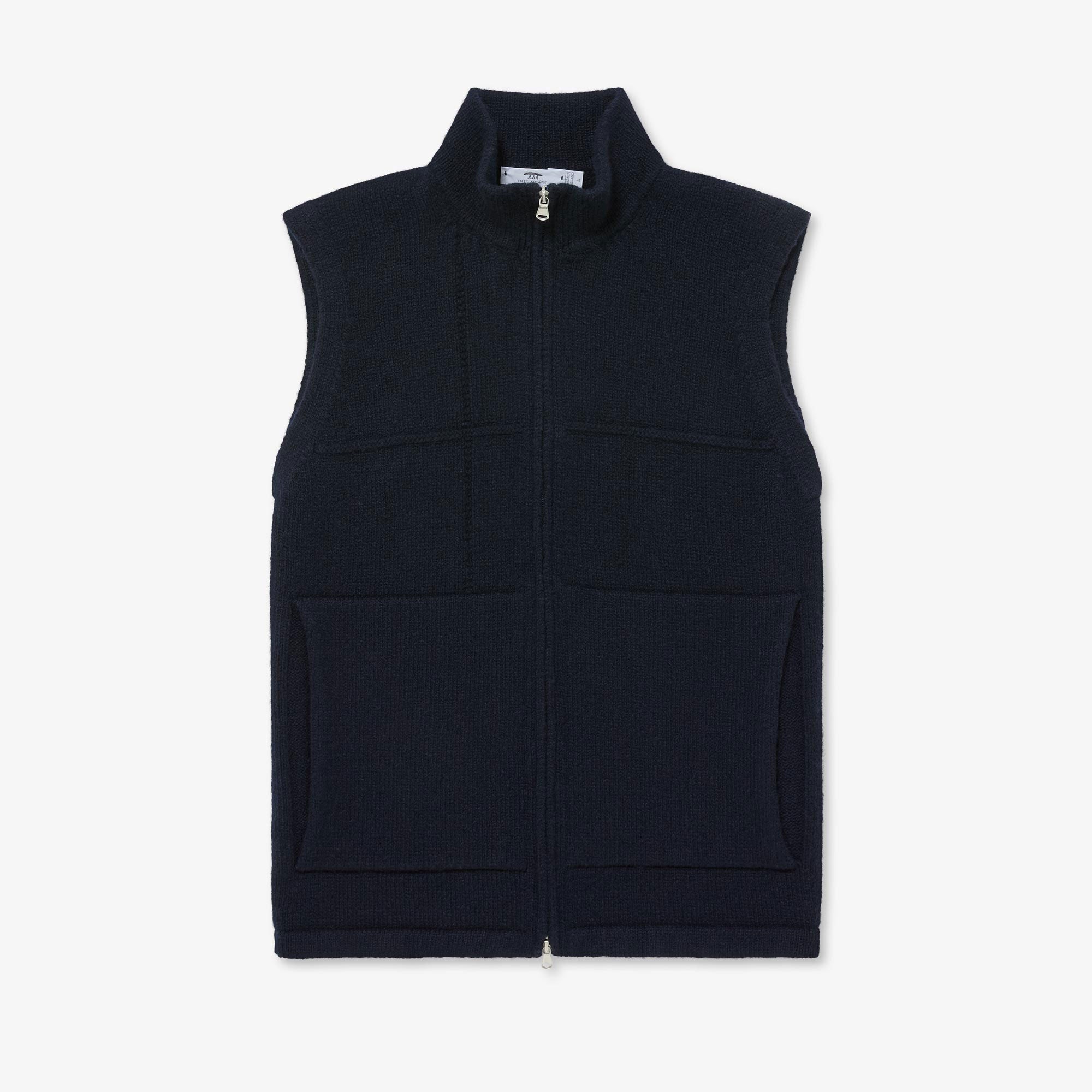 Cashmere Lifeline Zip Gilet