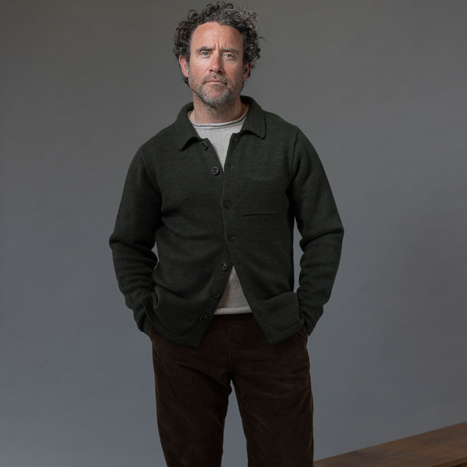 Textured Shirt Jacket
