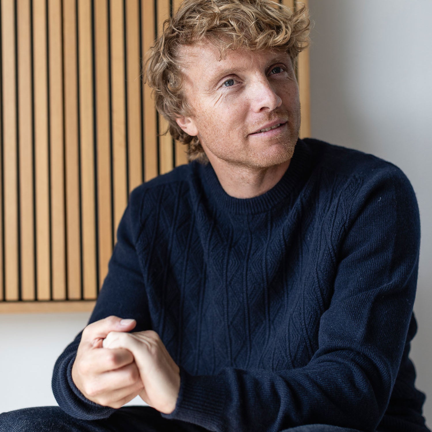 Cashmere Light Aran Sweater