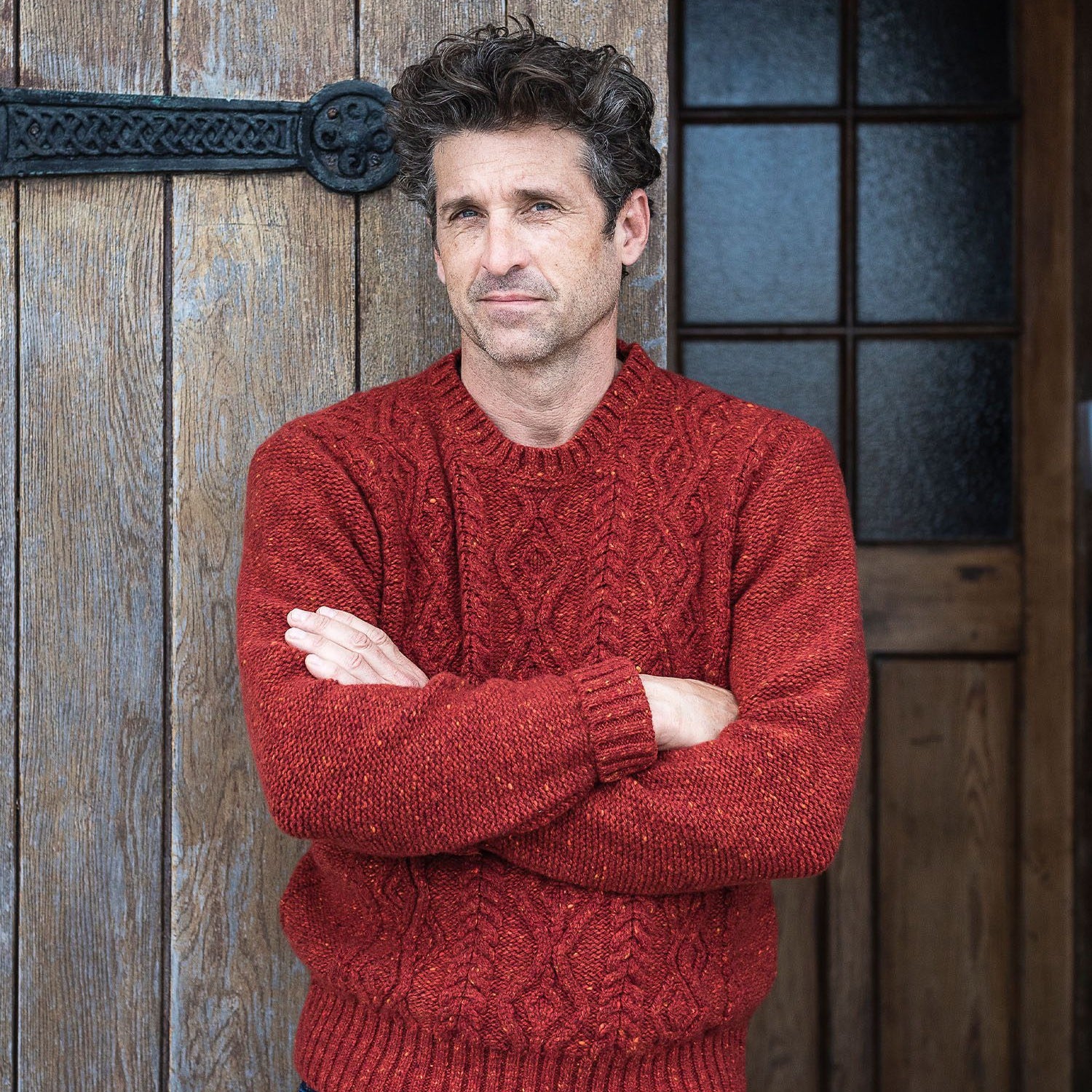 Cashmere Aran Sweater