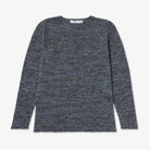 S1451 Inis Meáin Women's Linen Tunic Blue Marl