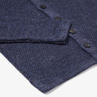 S2331 Inis Meáin Moss Stitch Jacket Navy Marl