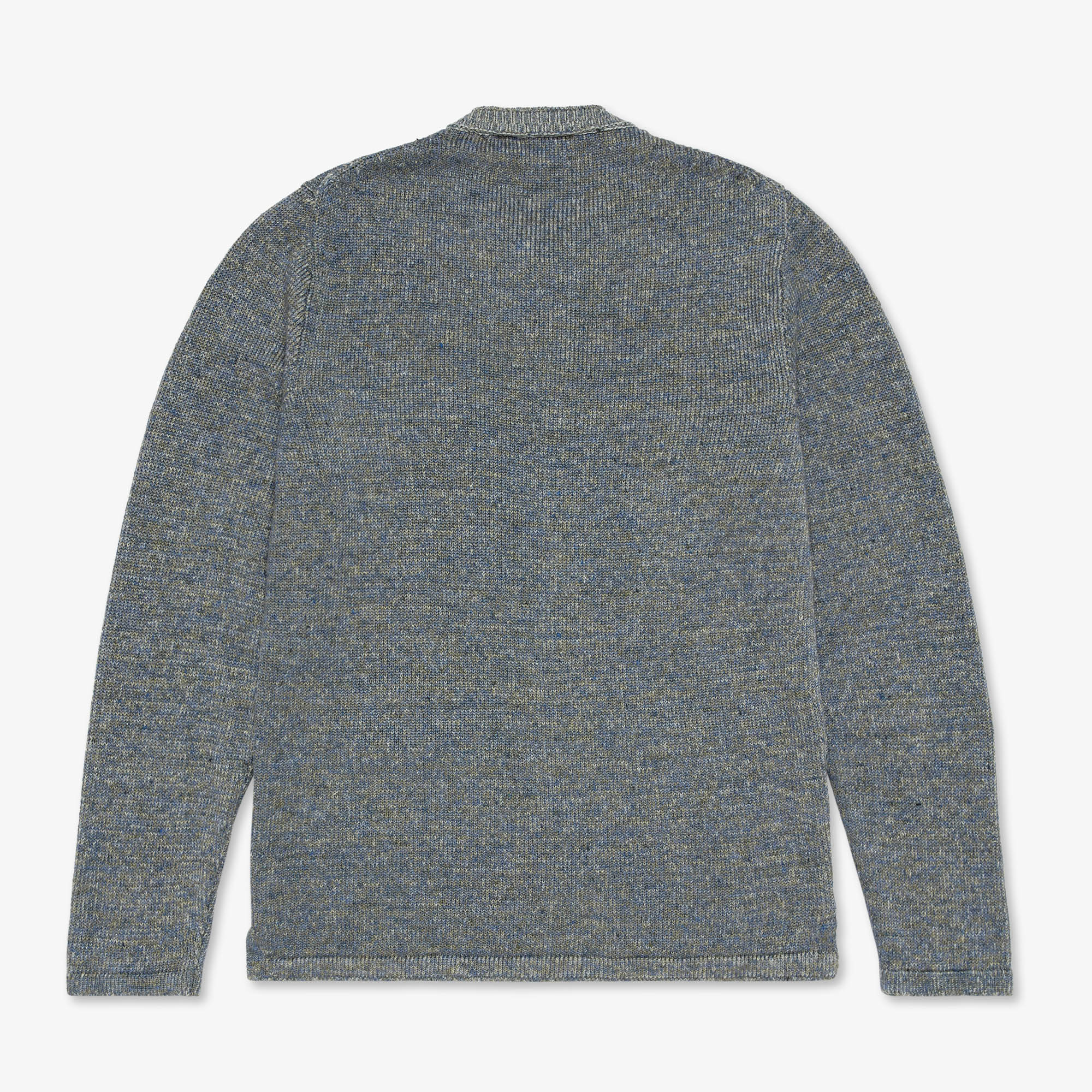Inis Meáin Farmers Jacket Blue Marl