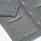 Inis Meáin Farmers Jacket Blue Marl