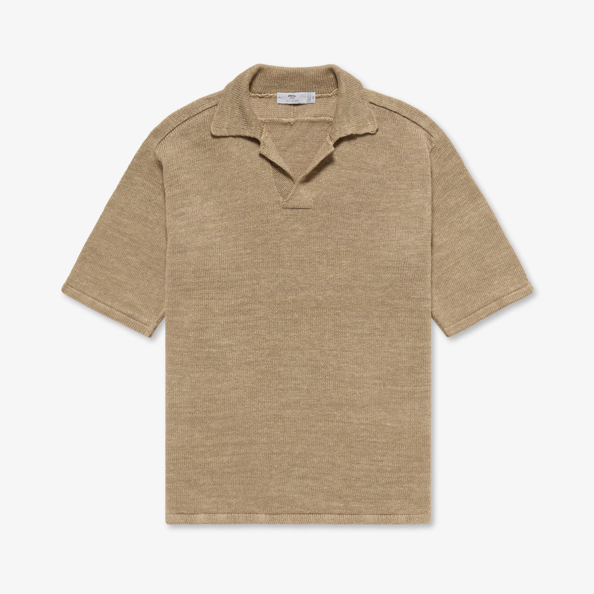Buttonless Polo