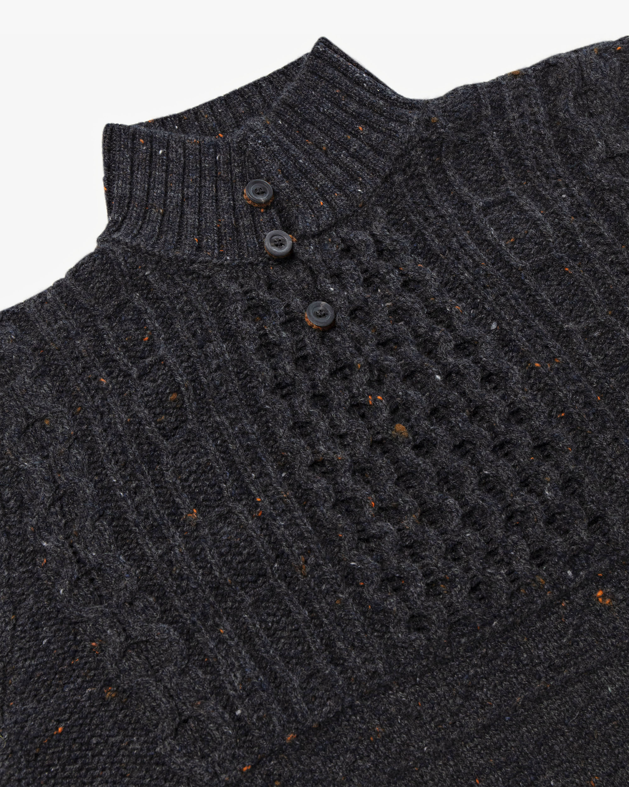 Inis Meáin Máirtín Beag Galánta in Charcoal