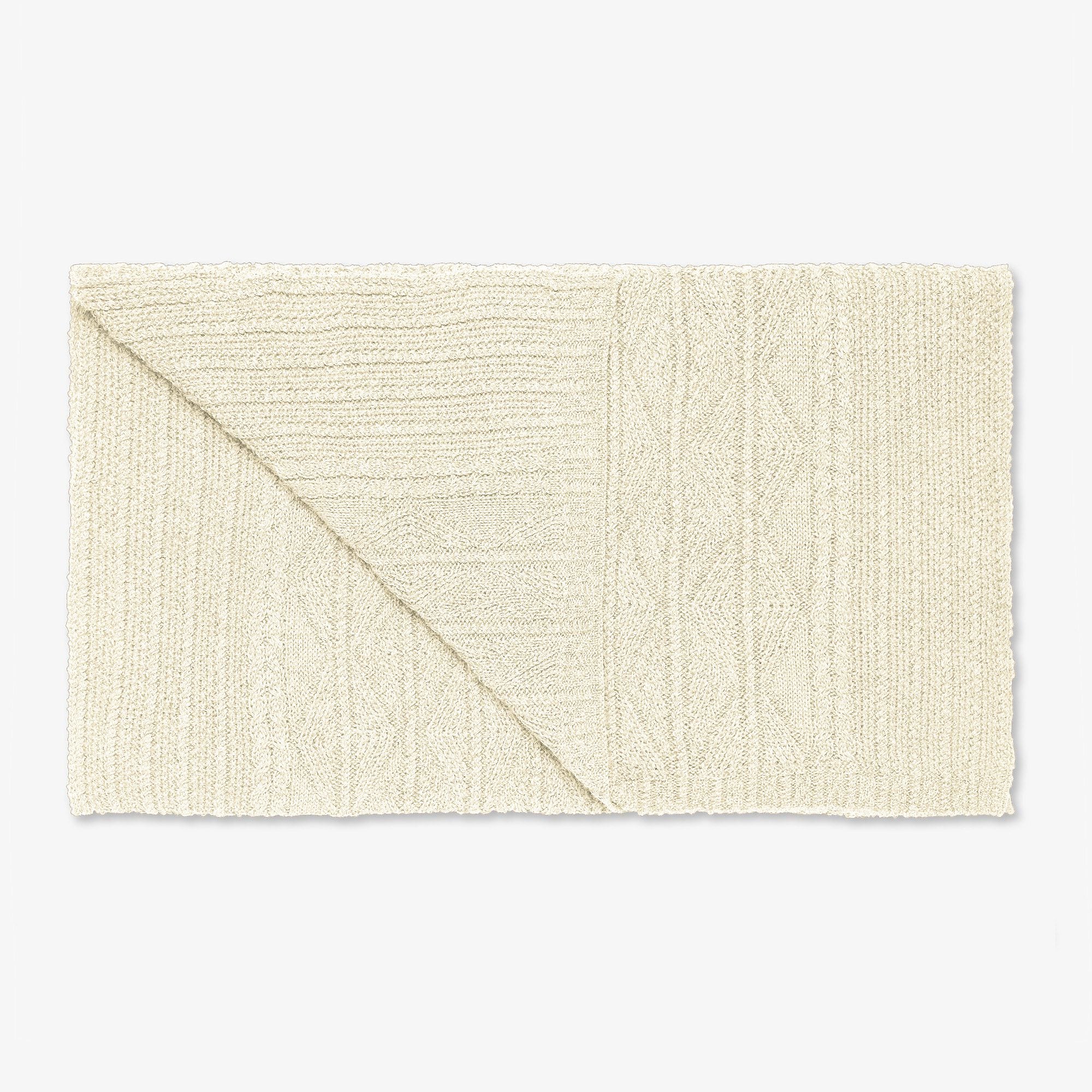 Patented Aran Alpaca Throw