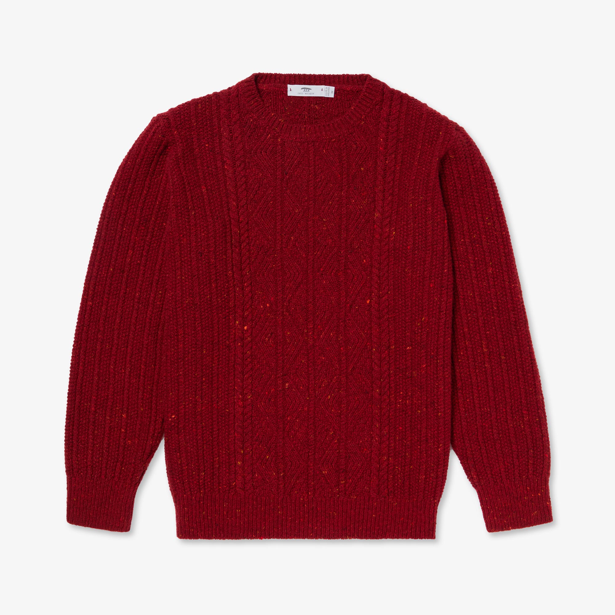 Cashmere Patented Aran Sweater