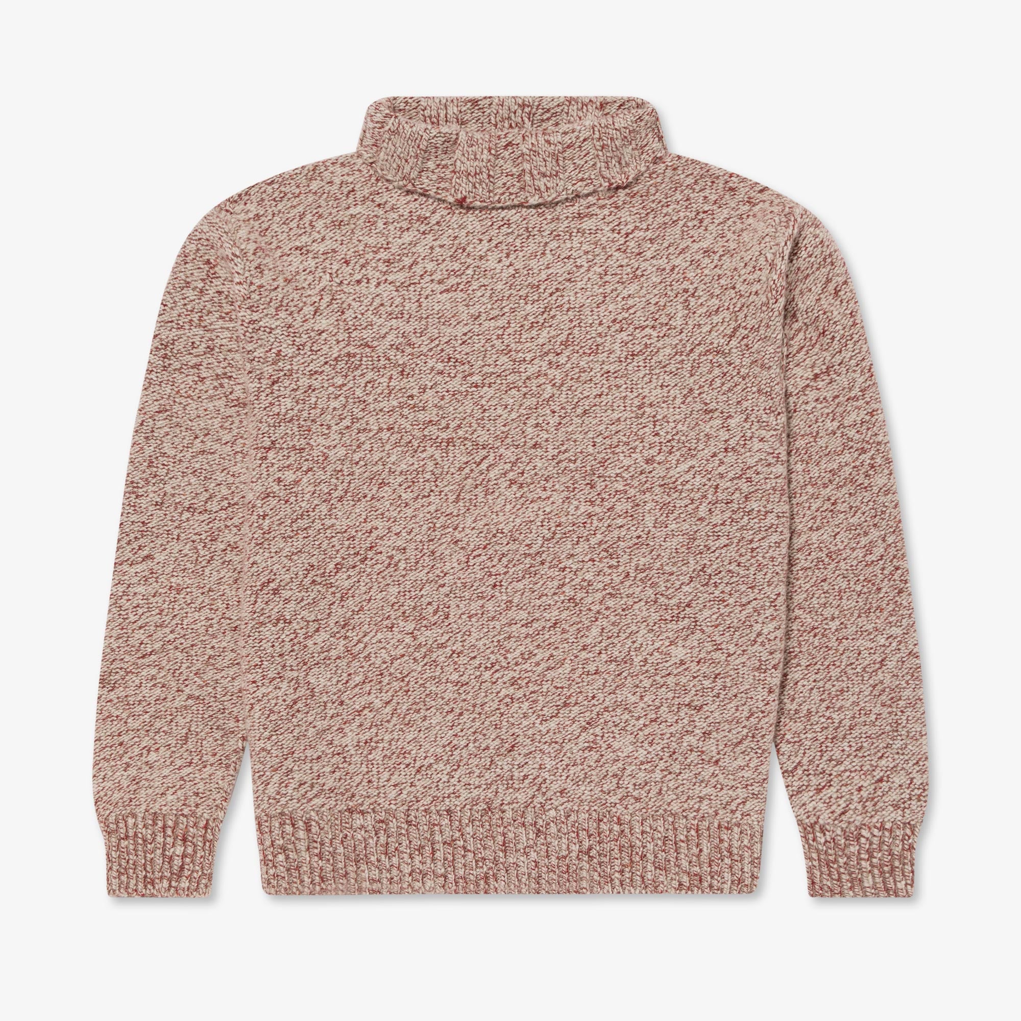 100% Cashmere Roll Neck Sweater