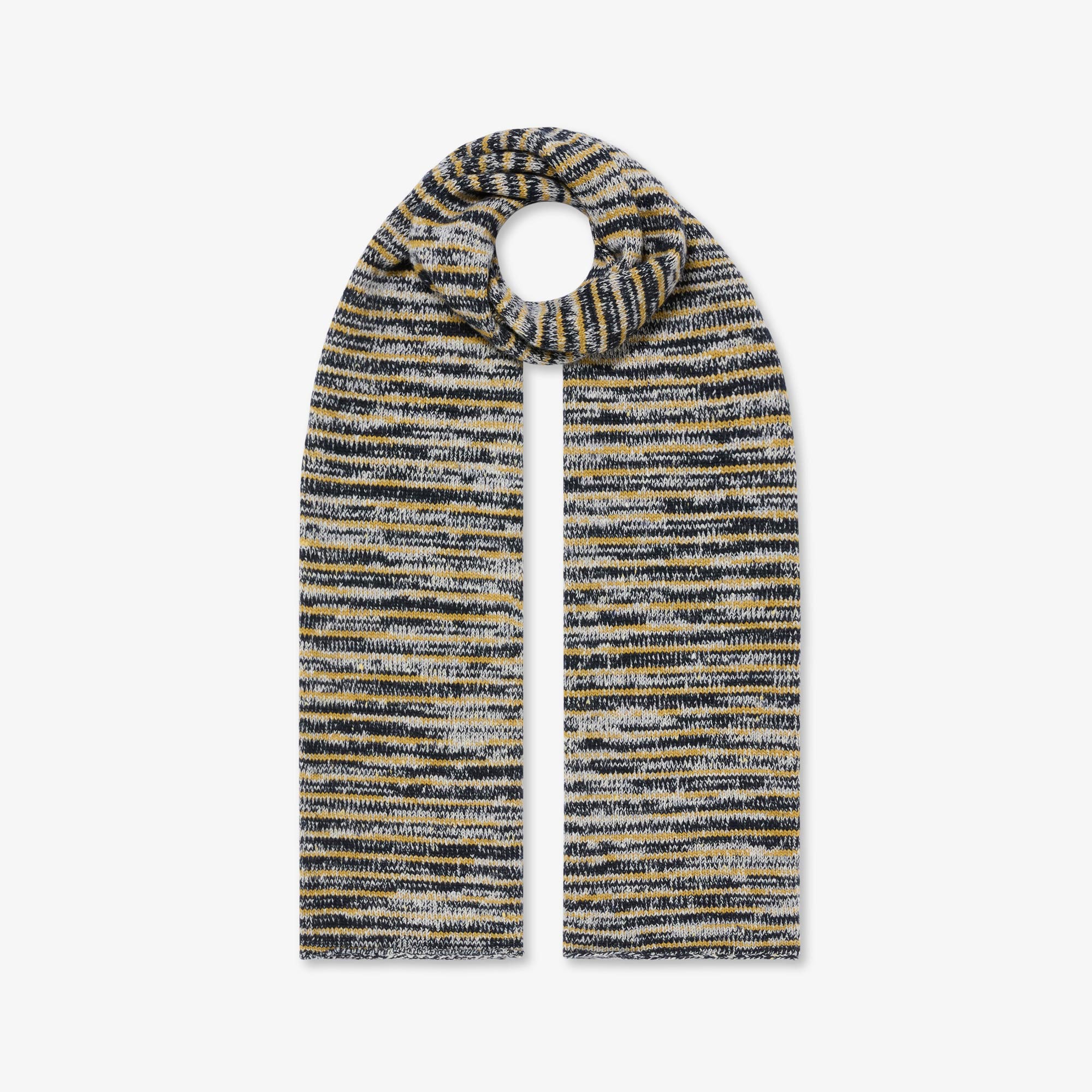 Cashmere Varied Stripe Scarf