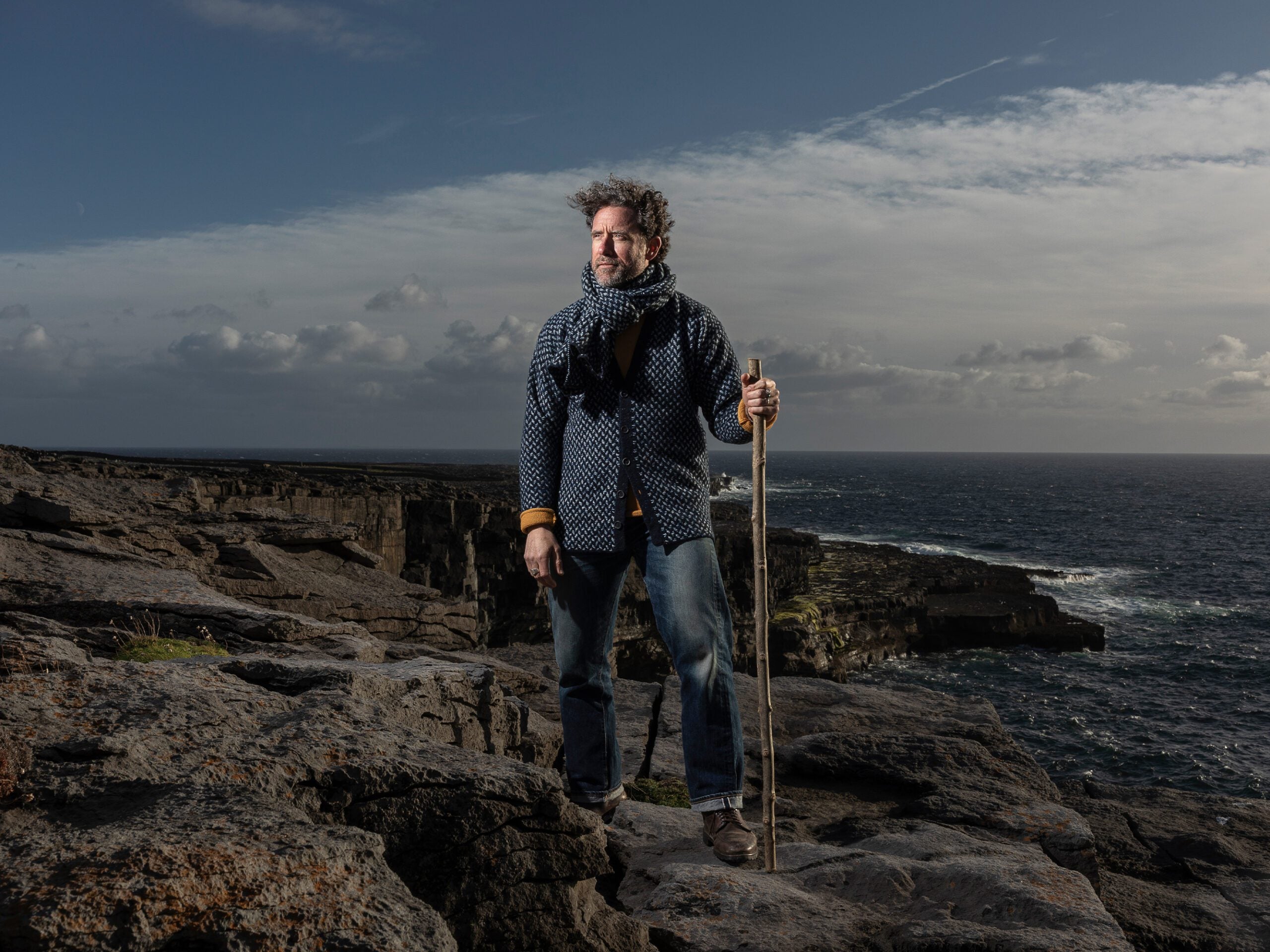 INIS MEAIN イニシュマン　ベスト　Ｖネック　アルパカ　フィンランド製 Autumn / Winter 2024 – Inis Meáin Knitting Company
