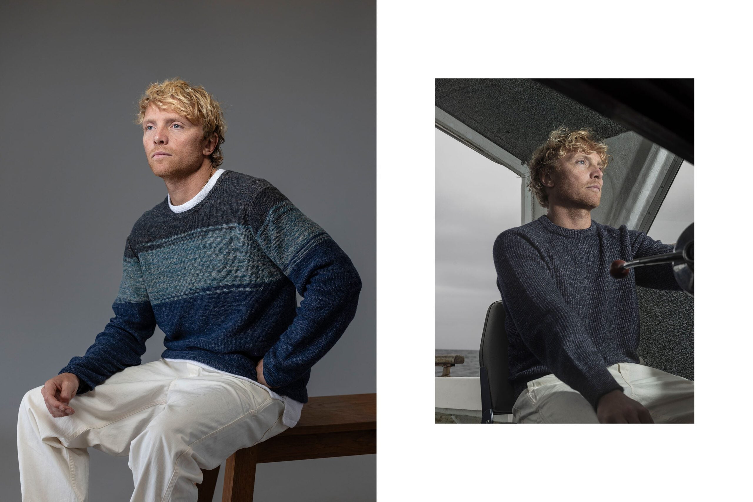 INIS MEAIN リネン100% ニット　アイルランド製　古着　春夏　SS Spring / Summer 2025 – Inis Meáin Knitting Company