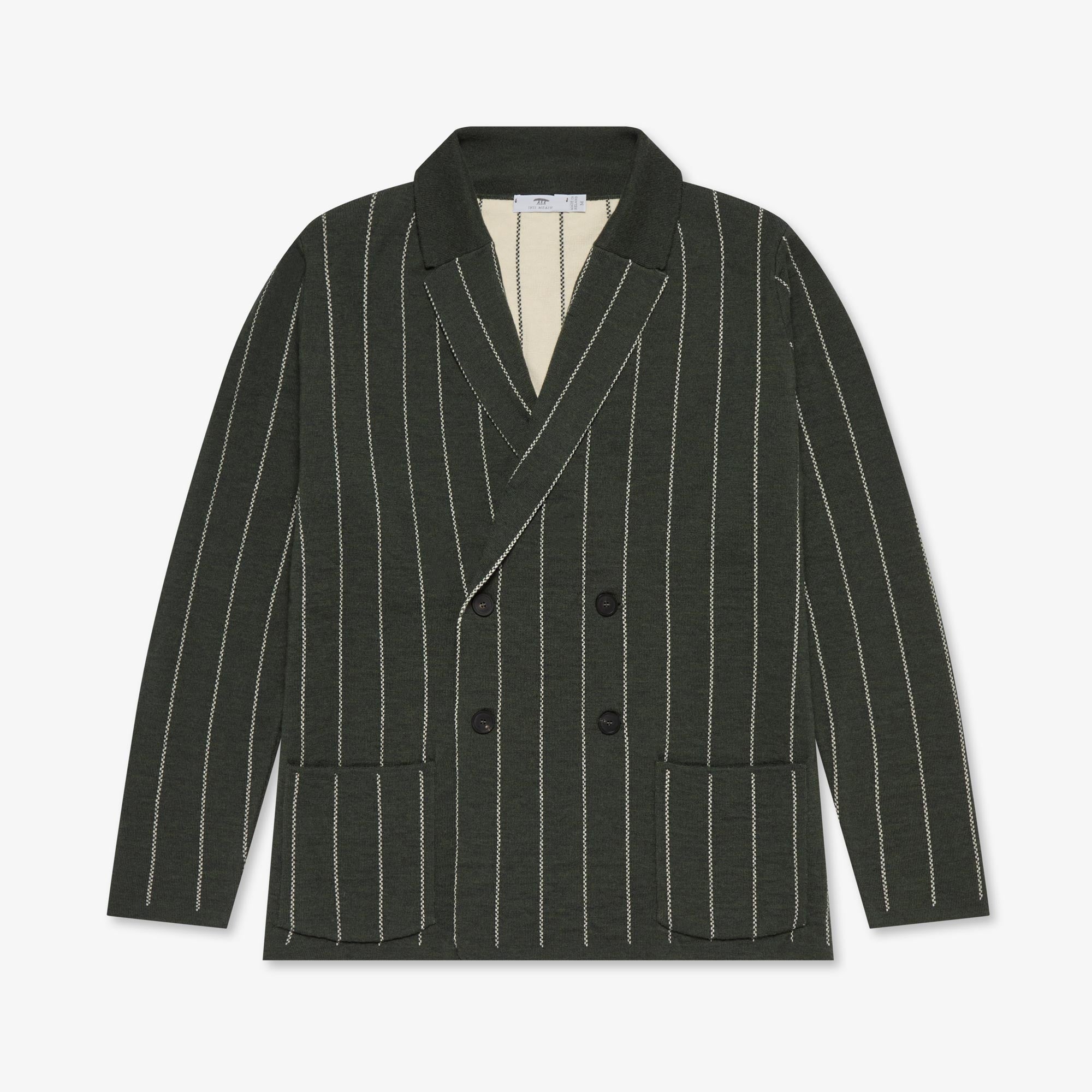 Cashmere Pinstripe Jacket