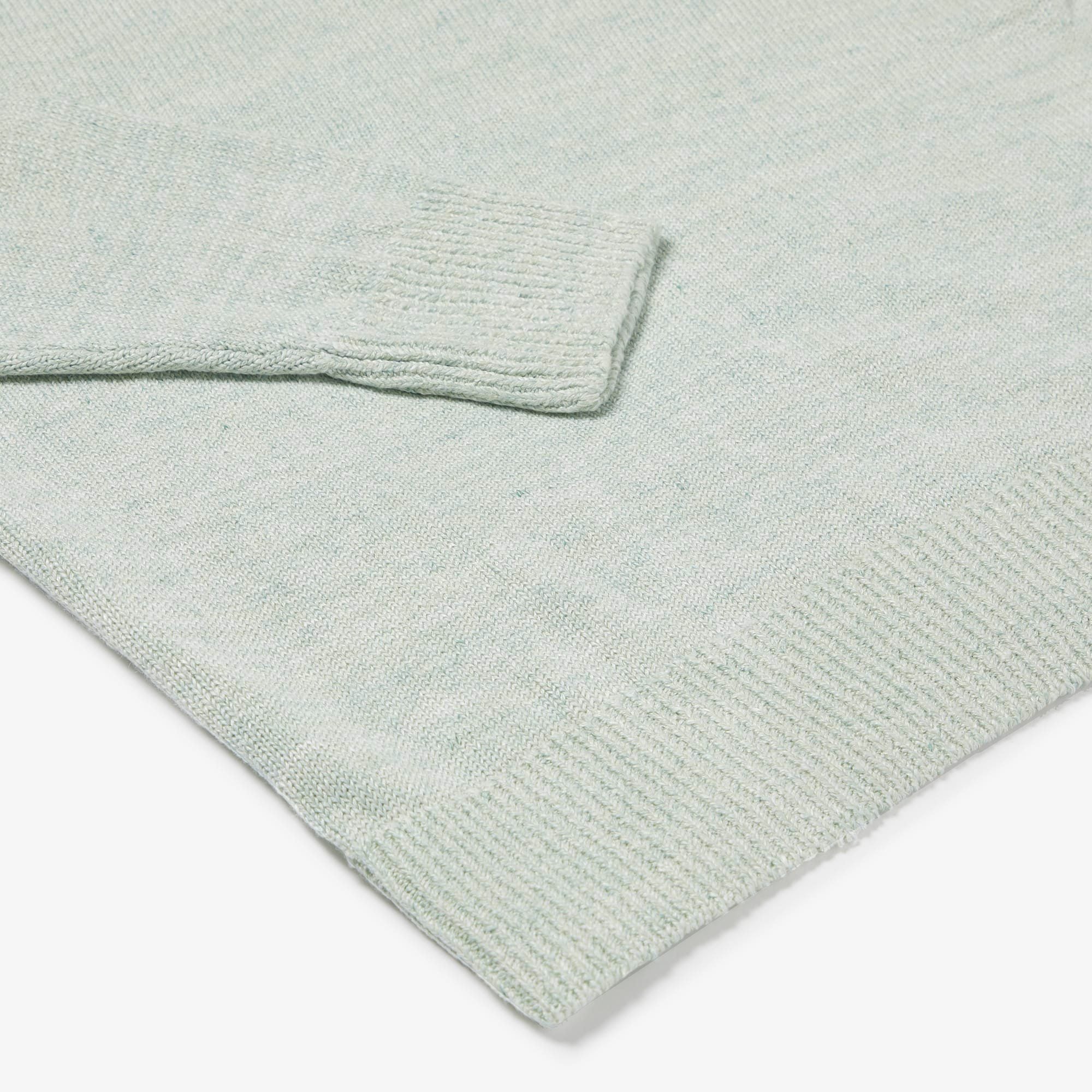 S1441 Inis Meáin Classic Crew Neck in Green Marl