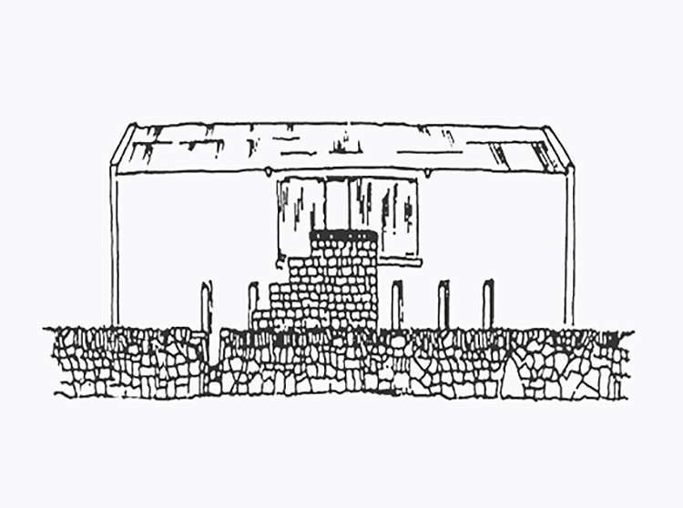 Drawing of Island Shop / Siopa Oileáin Inis Meáin