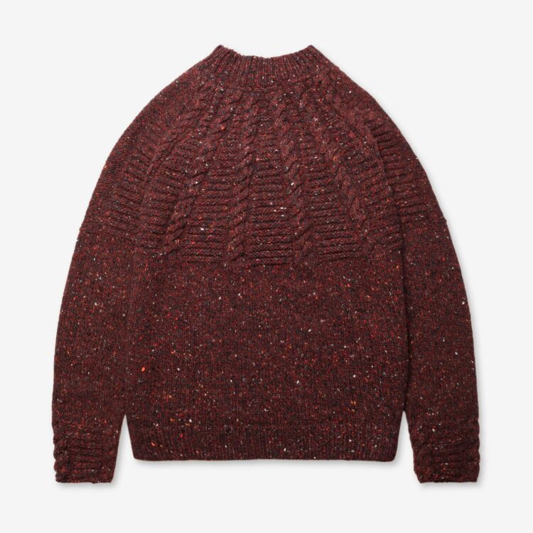 Inis Meáin Raglan Cable Sweater