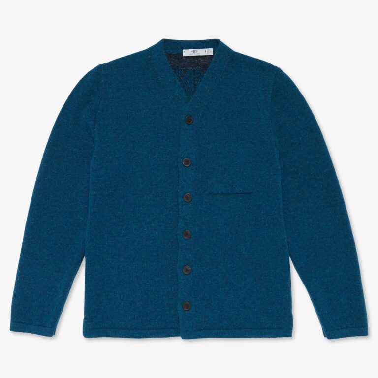 High V Knitted Jacket for Men | Inis Meáin Knitting Co.