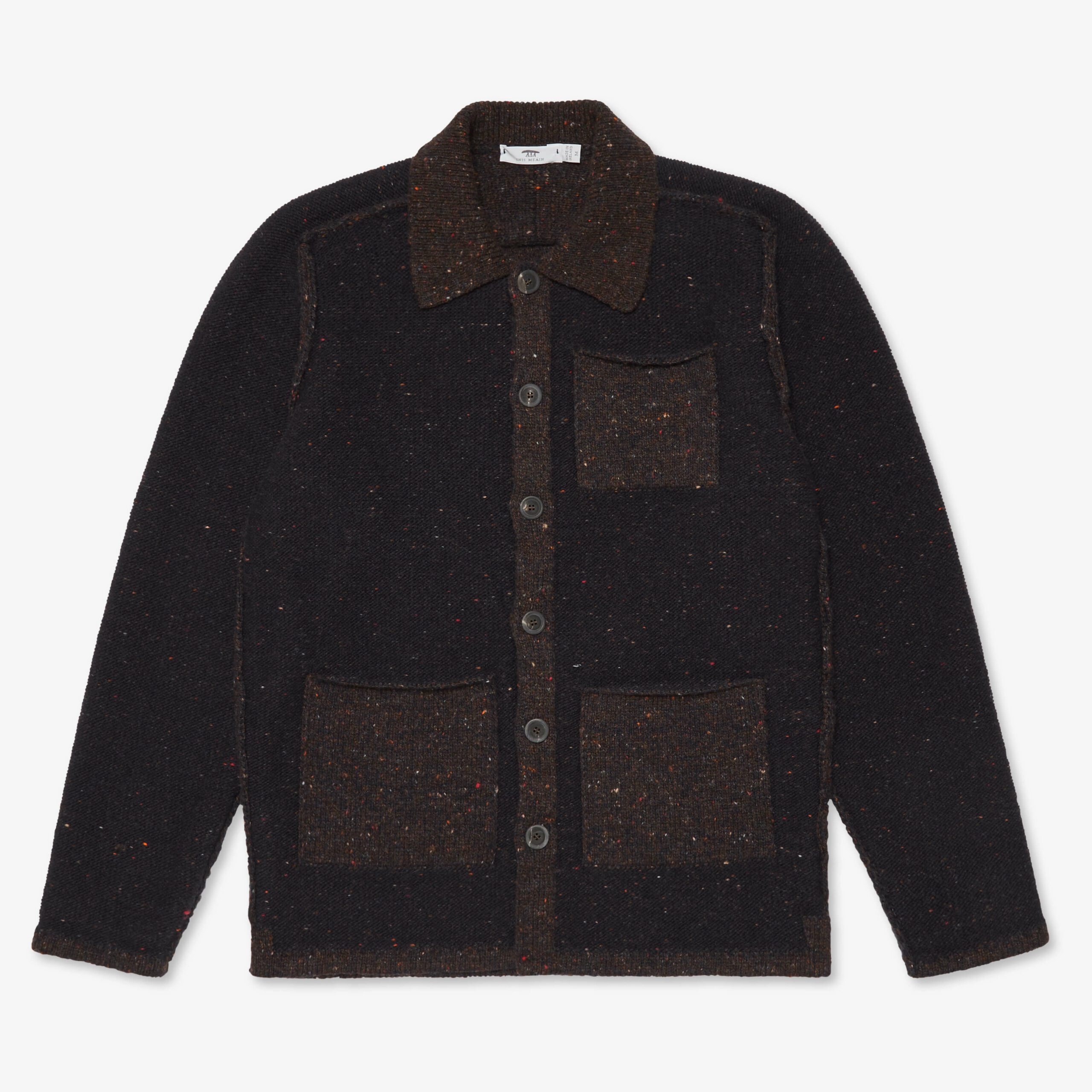 Reverse Carpenter's Jacket - Louth — Inis Meáin Knitwear