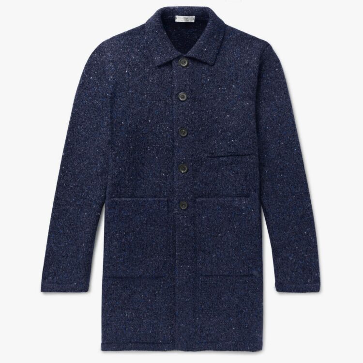 Inis Meáin Long Raftery Coat Autumn Winter 2021