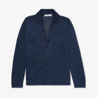 Inis Meáin Ladies Pub Jacket in Blueberry