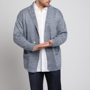 Reverse Carpenter's Jacket - Inis Meáin Knitting Co.