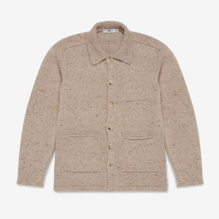 Inis Meáin Carpenters Jacket in Oats