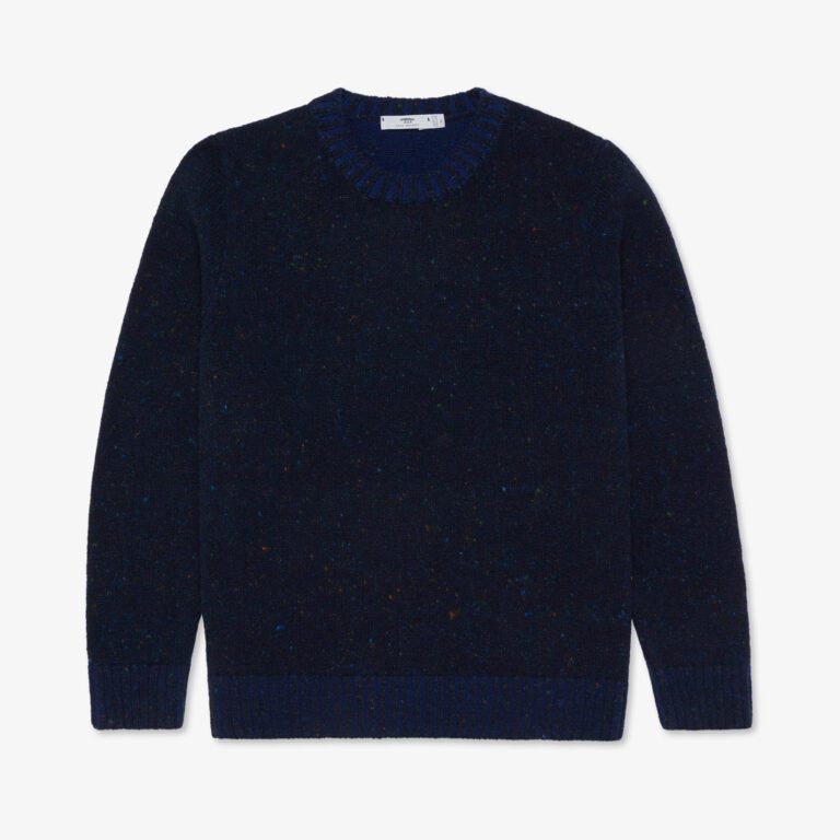 Inis Meáin Classic Crew Neck in Nocturne