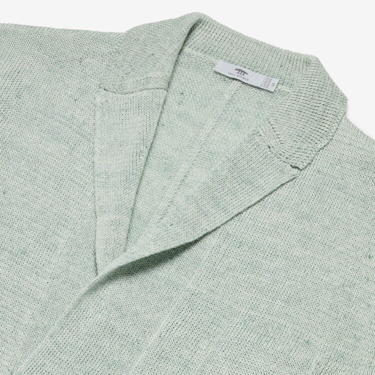 S2015 Inis Meáin Relaxed Jacket Green Marl