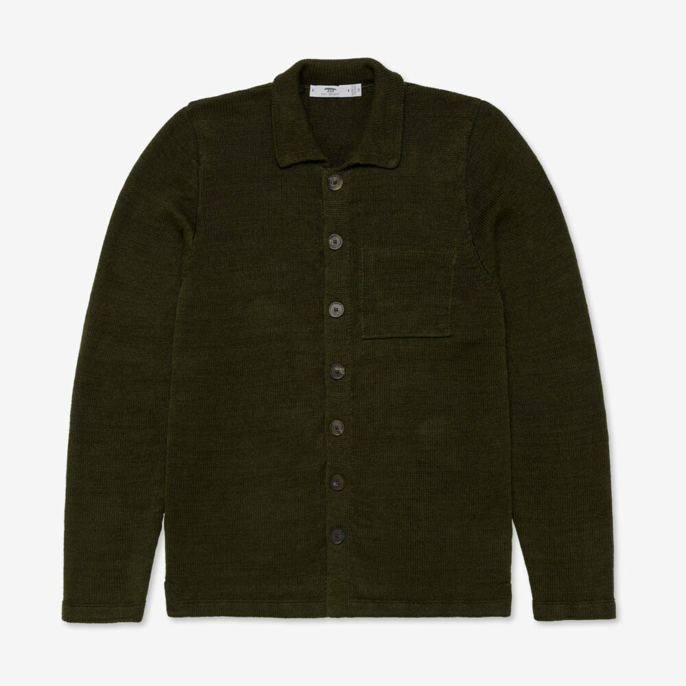 S2009 Inis Meáin Shirt Jacket Khaki