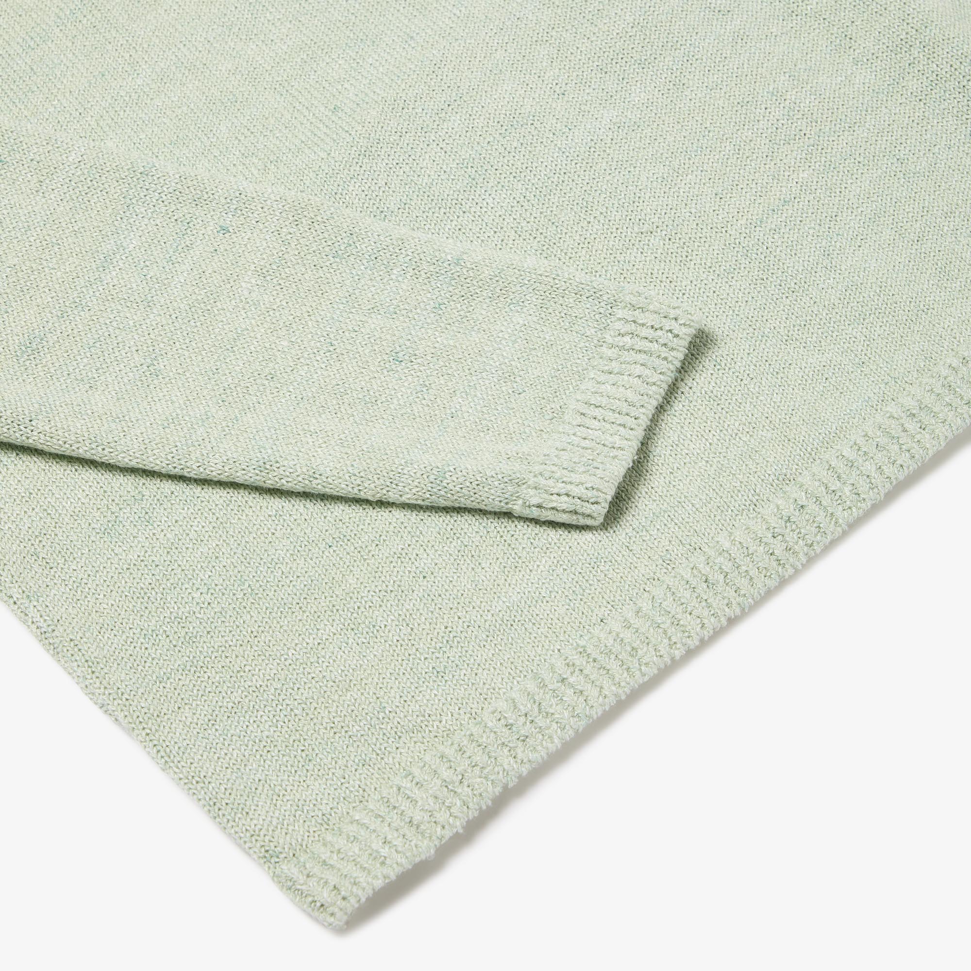 Women’s Linen Sweater - Green Marl