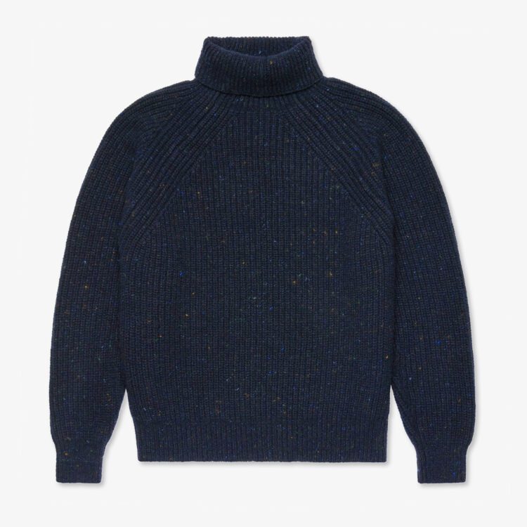 Cashmere Boat Builder Knitted Aran Jumper for Men — Inis Meáin Knitwear