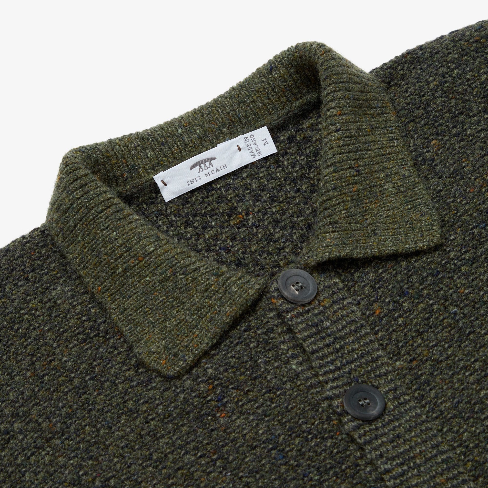 Bréidín Shirt Jacket for Men — Inis Meáin Knitwear