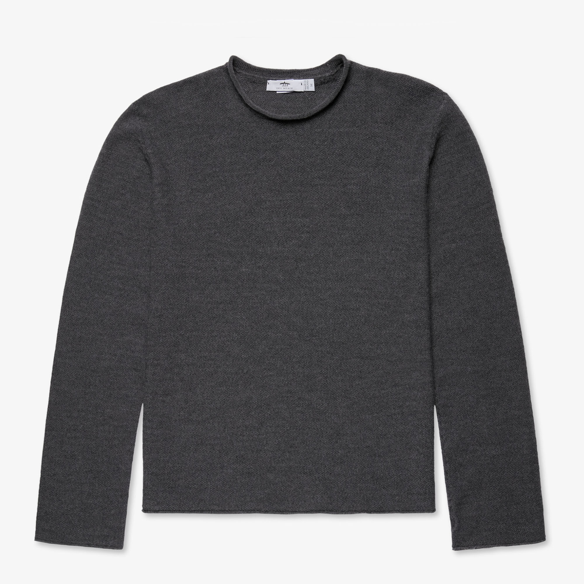Herringbone Tunic 12g Aran Sweater for Men — Inis Meáin Knitwear