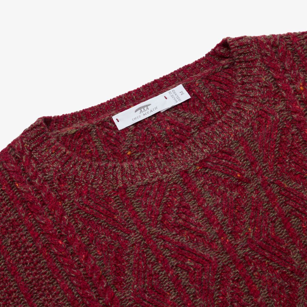 Cashmere Patented Aran Sweater 