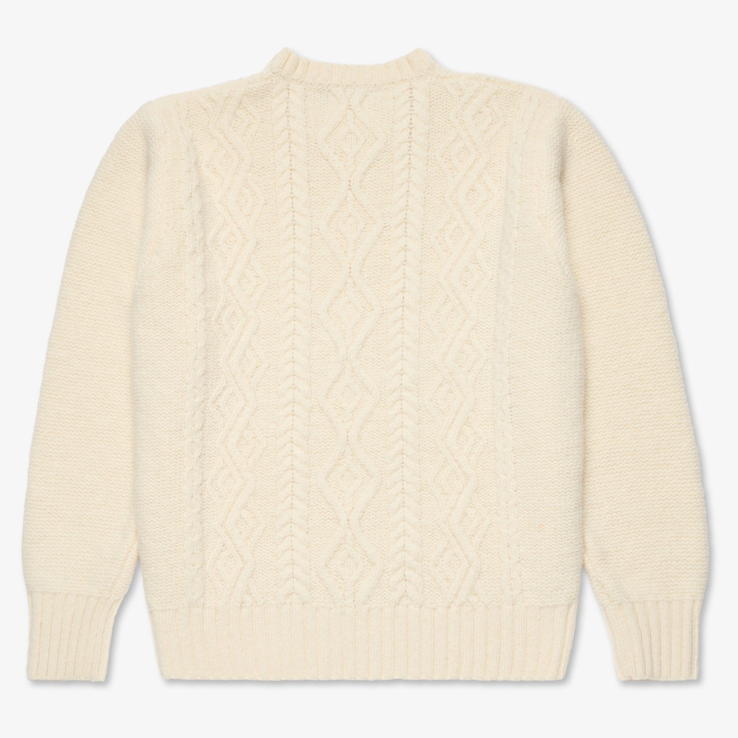 100% Cashmere Aran Sweater - Bán
